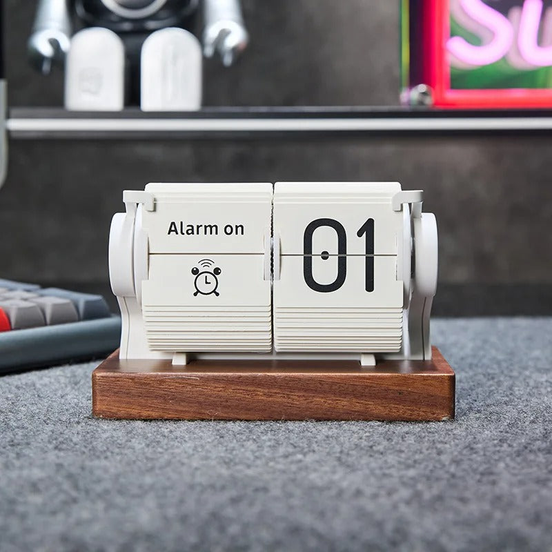 Smart Mechanical Vintage Flip Clock