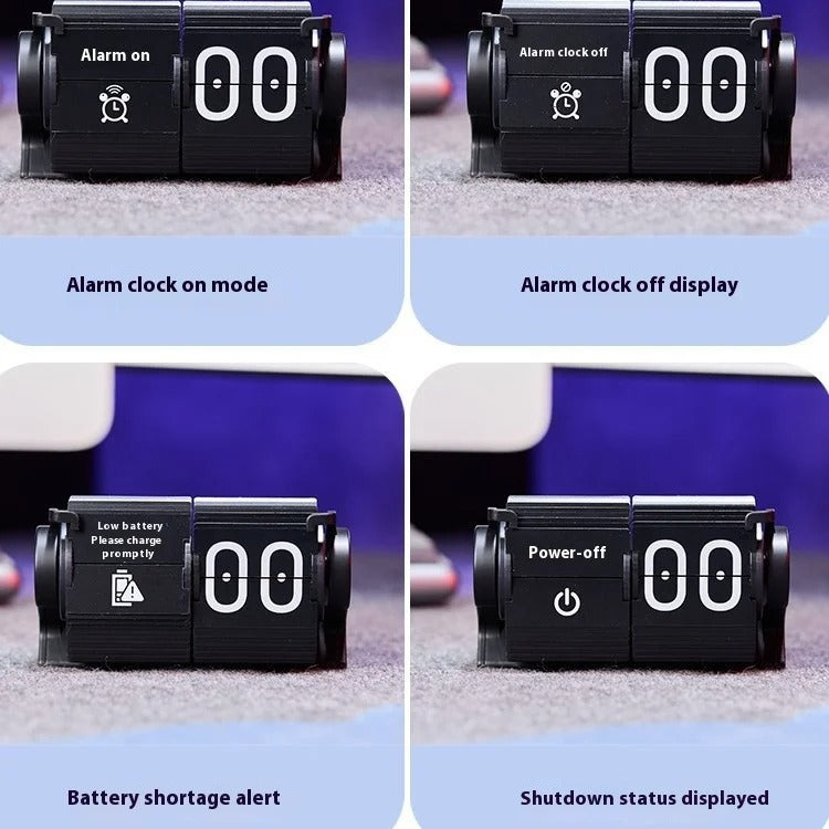 Smart Mechanical Vintage Flip Clock